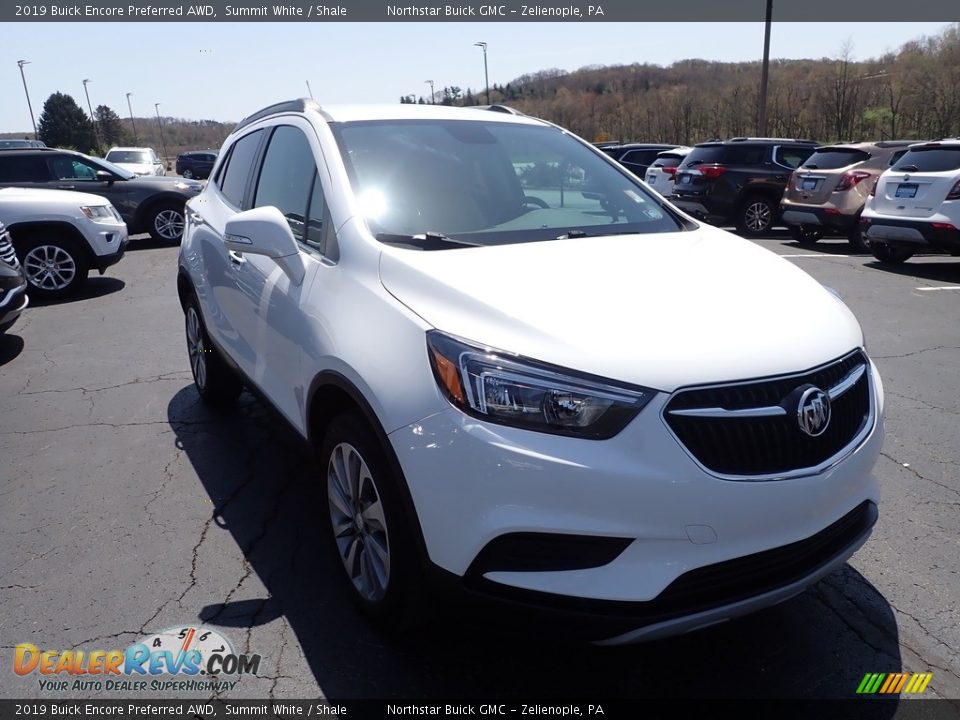 2019 Buick Encore Preferred AWD Summit White / Shale Photo #10