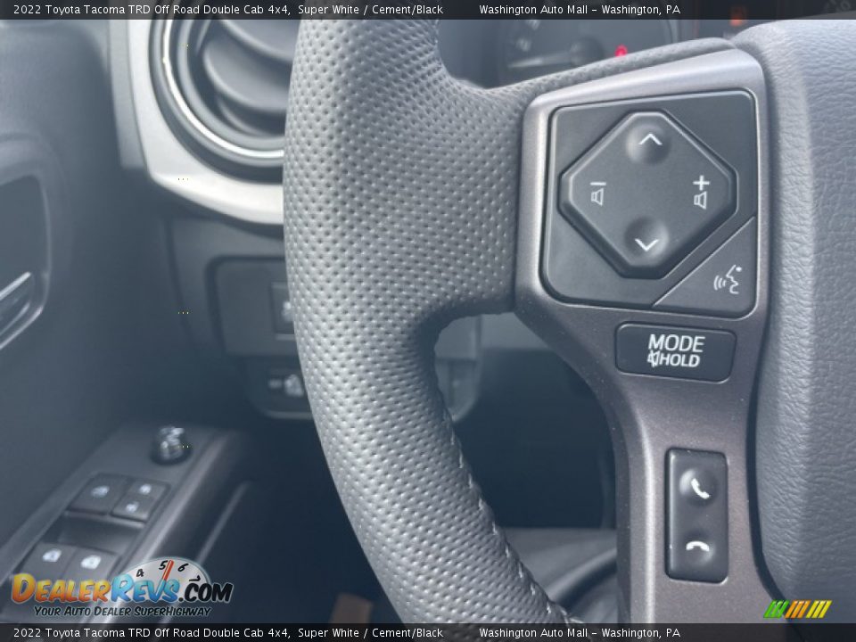 2022 Toyota Tacoma TRD Off Road Double Cab 4x4 Steering Wheel Photo #17