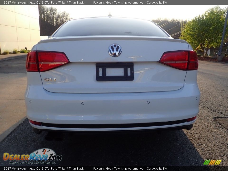 2017 Volkswagen Jetta GLI 2.0T Pure White / Titan Black Photo #3