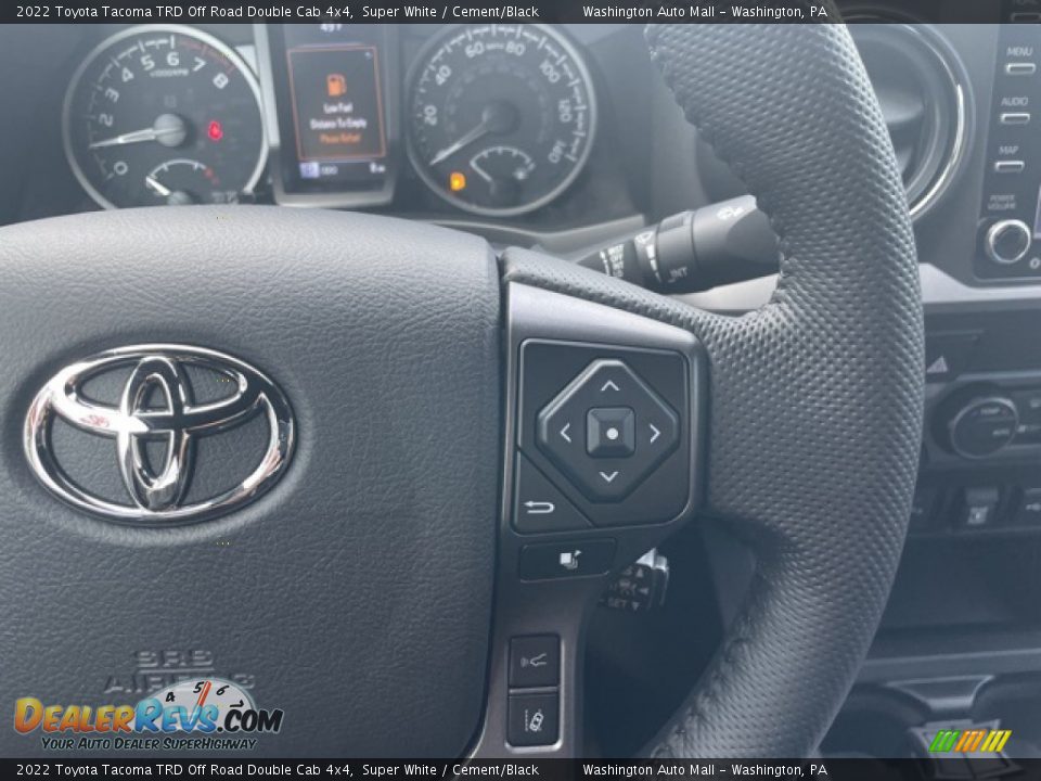 2022 Toyota Tacoma TRD Off Road Double Cab 4x4 Steering Wheel Photo #18
