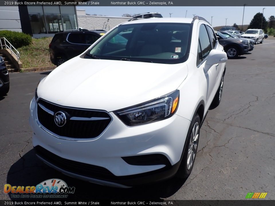 2019 Buick Encore Preferred AWD Summit White / Shale Photo #12