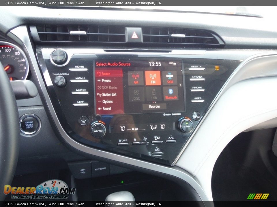 2019 Toyota Camry XSE Wind Chill Pearl / Ash Photo #19