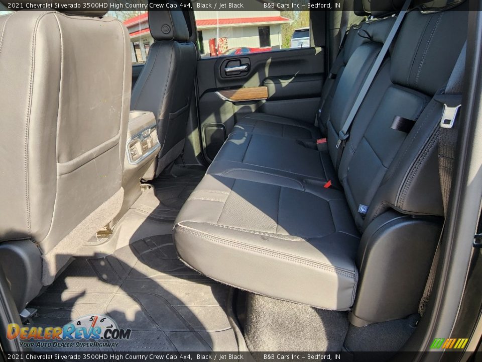 2021 Chevrolet Silverado 3500HD High Country Crew Cab 4x4 Black / Jet Black Photo #23