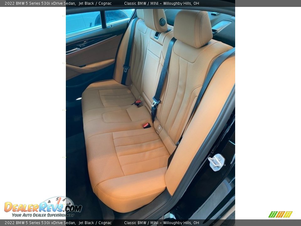 Rear Seat of 2022 BMW 5 Series 530i xDrive Sedan Photo #5