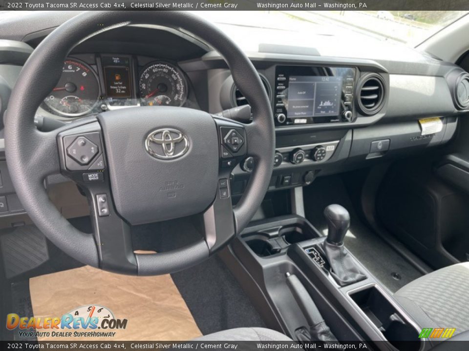 Dashboard of 2022 Toyota Tacoma SR Access Cab 4x4 Photo #3