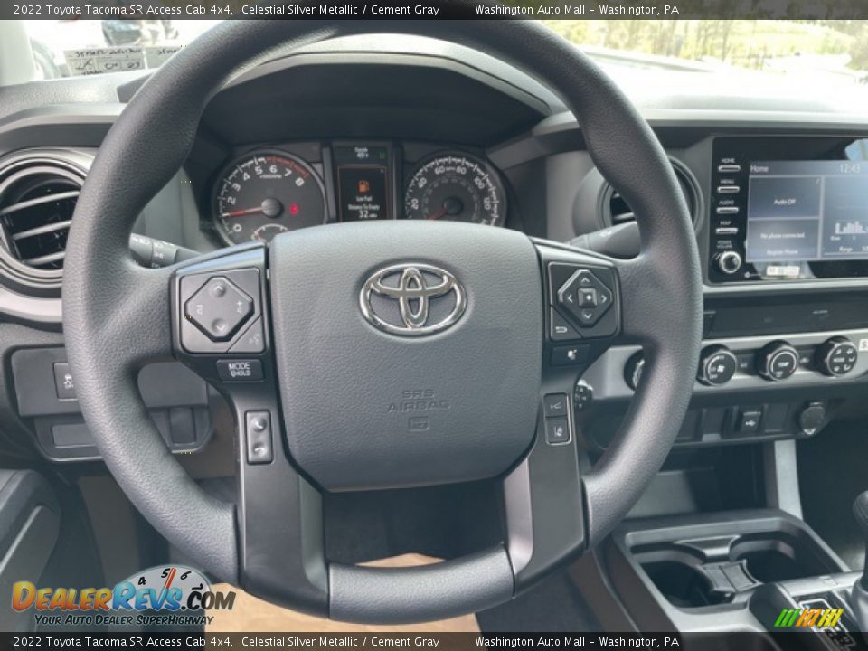 2022 Toyota Tacoma SR Access Cab 4x4 Steering Wheel Photo #11