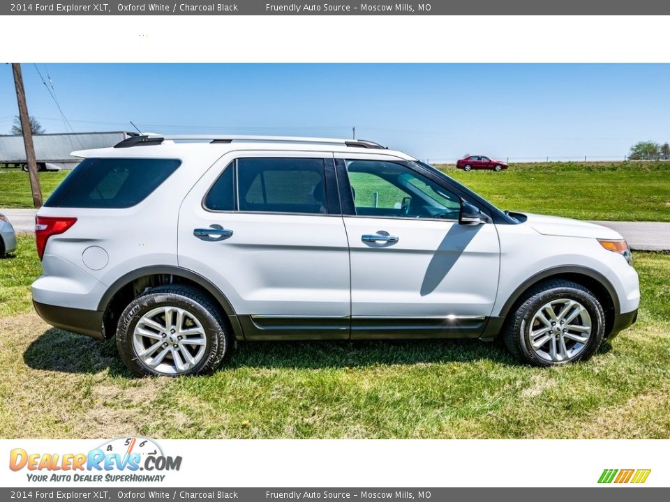 Oxford White 2014 Ford Explorer XLT Photo #3