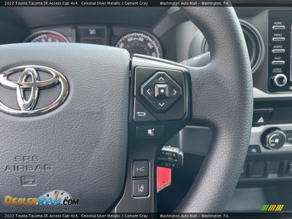 2022 Toyota Tacoma SR Access Cab 4x4 Steering Wheel Photo #20