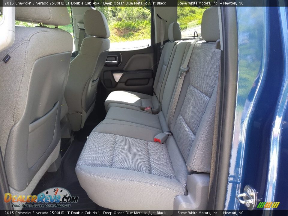 2015 Chevrolet Silverado 2500HD LT Double Cab 4x4 Deep Ocean Blue Metallic / Jet Black Photo #16
