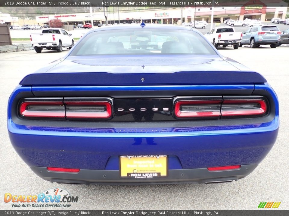 2019 Dodge Challenger R/T Indigo Blue / Black Photo #4