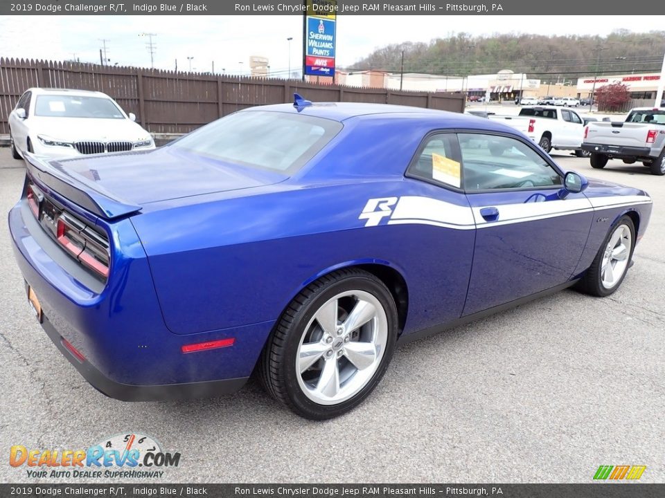 2019 Dodge Challenger R/T Indigo Blue / Black Photo #6