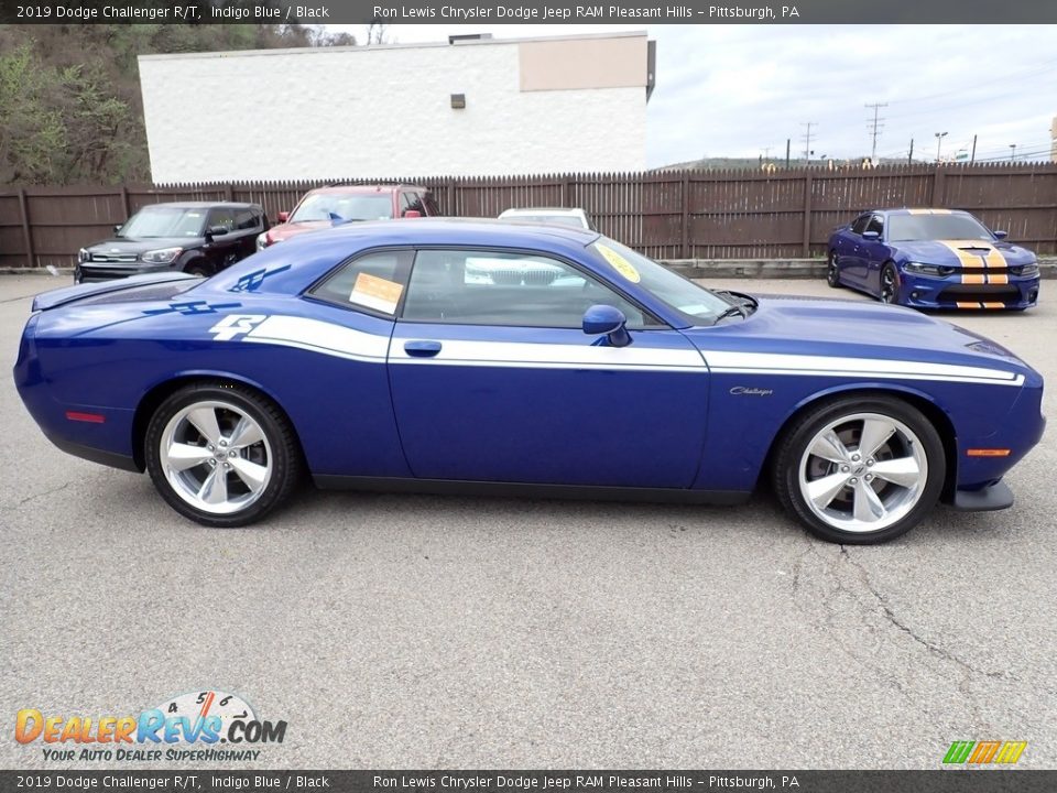 2019 Dodge Challenger R/T Indigo Blue / Black Photo #7