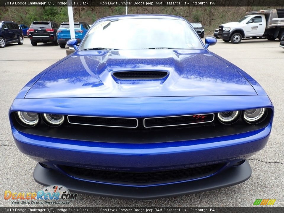 2019 Dodge Challenger R/T Indigo Blue / Black Photo #9