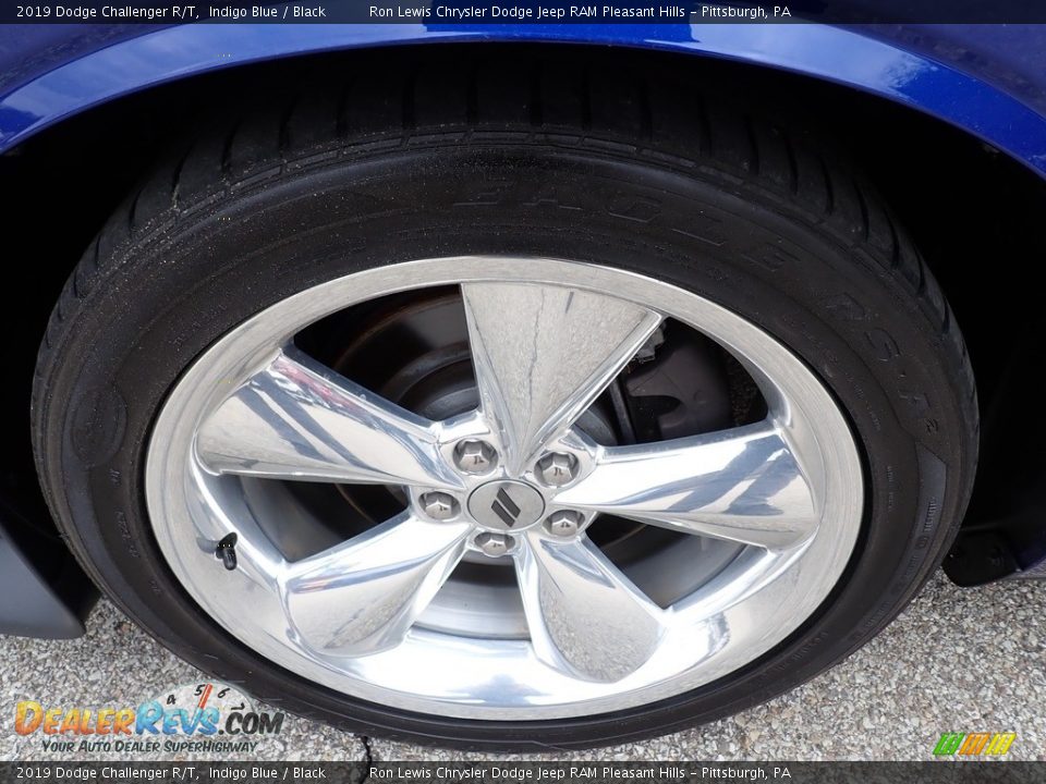 2019 Dodge Challenger R/T Indigo Blue / Black Photo #10