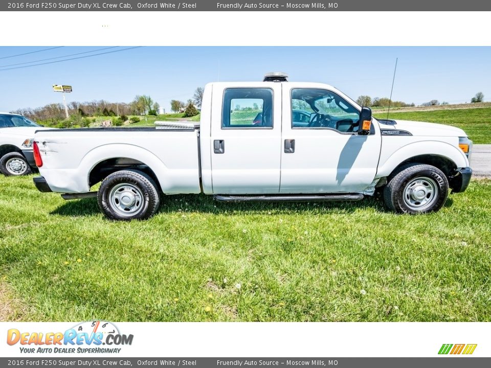 2016 Ford F250 Super Duty XL Crew Cab Oxford White / Steel Photo #4