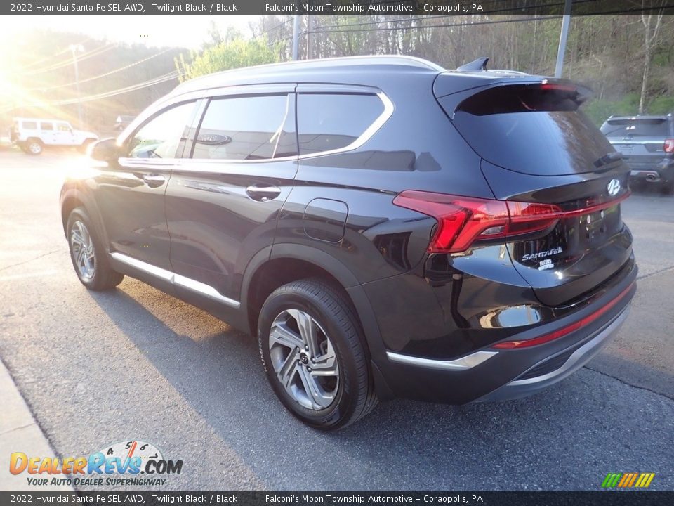 2022 Hyundai Santa Fe SEL AWD Twilight Black / Black Photo #5