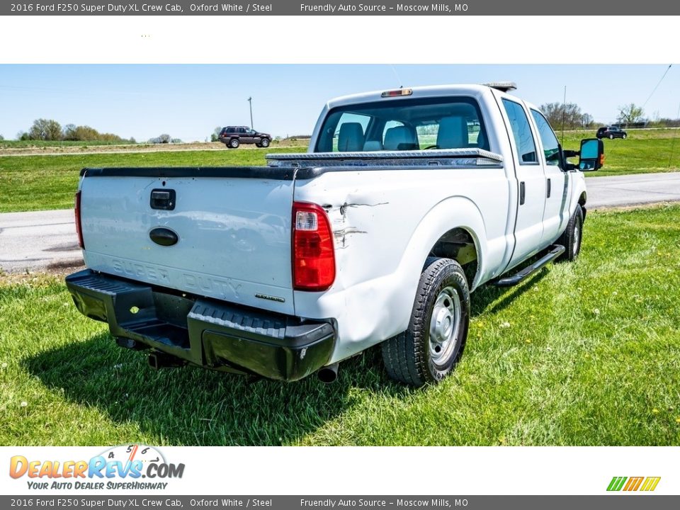 2016 Ford F250 Super Duty XL Crew Cab Oxford White / Steel Photo #5