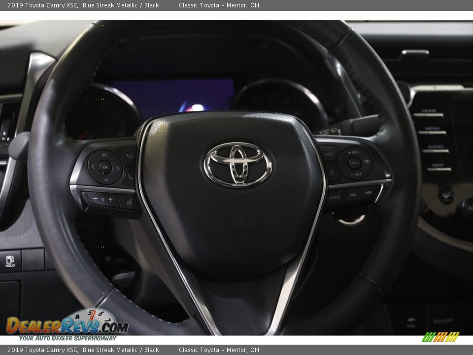 2019 Toyota Camry XSE Blue Streak Metallic / Black Photo #7