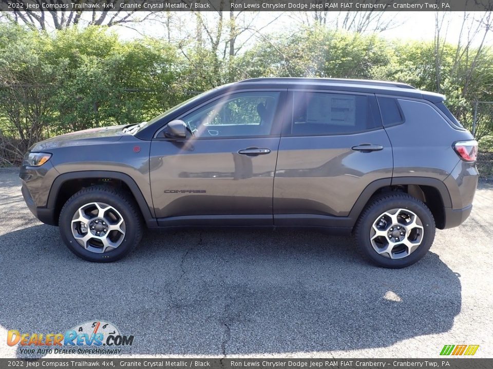 2022 Jeep Compass Trailhawk 4x4 Granite Crystal Metallic / Black Photo #2