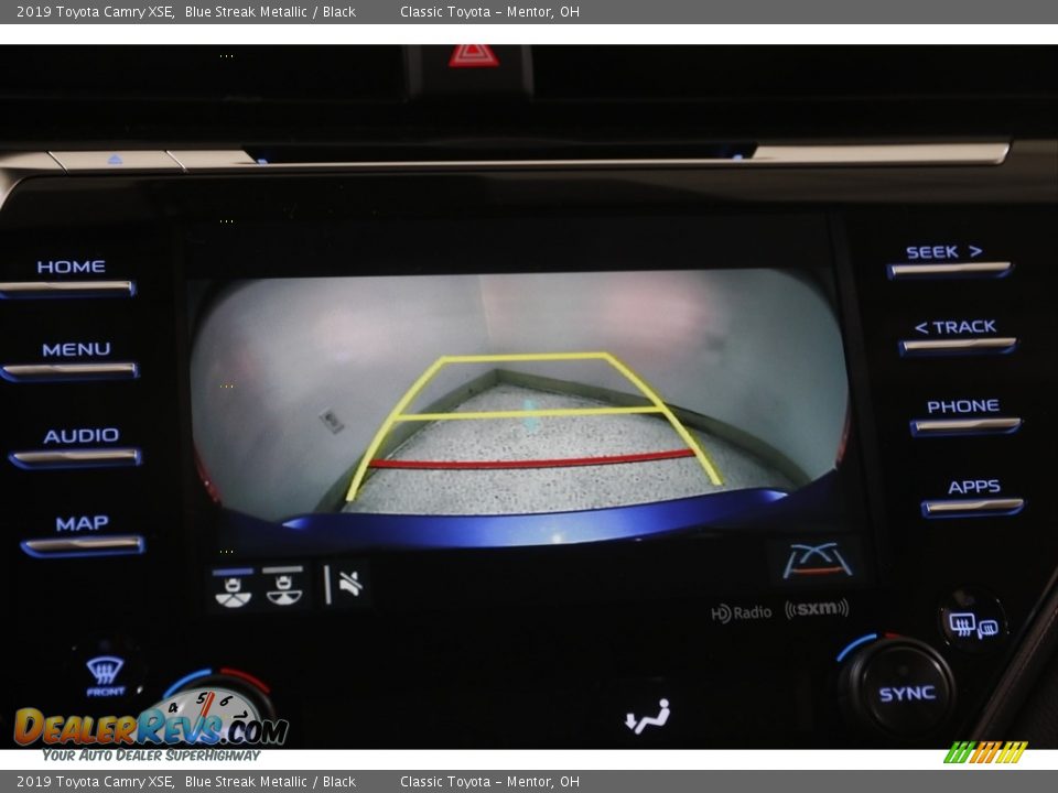 2019 Toyota Camry XSE Blue Streak Metallic / Black Photo #11