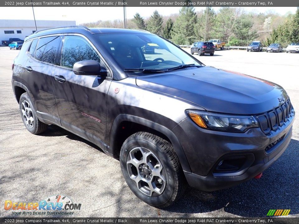 2022 Jeep Compass Trailhawk 4x4 Granite Crystal Metallic / Black Photo #7