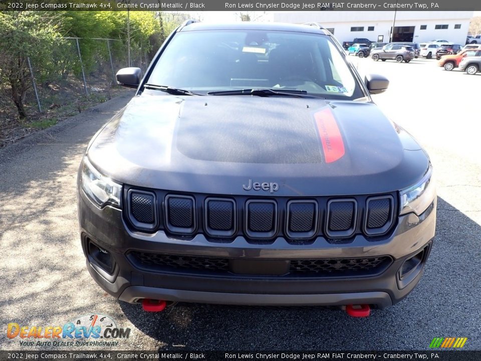 2022 Jeep Compass Trailhawk 4x4 Granite Crystal Metallic / Black Photo #8