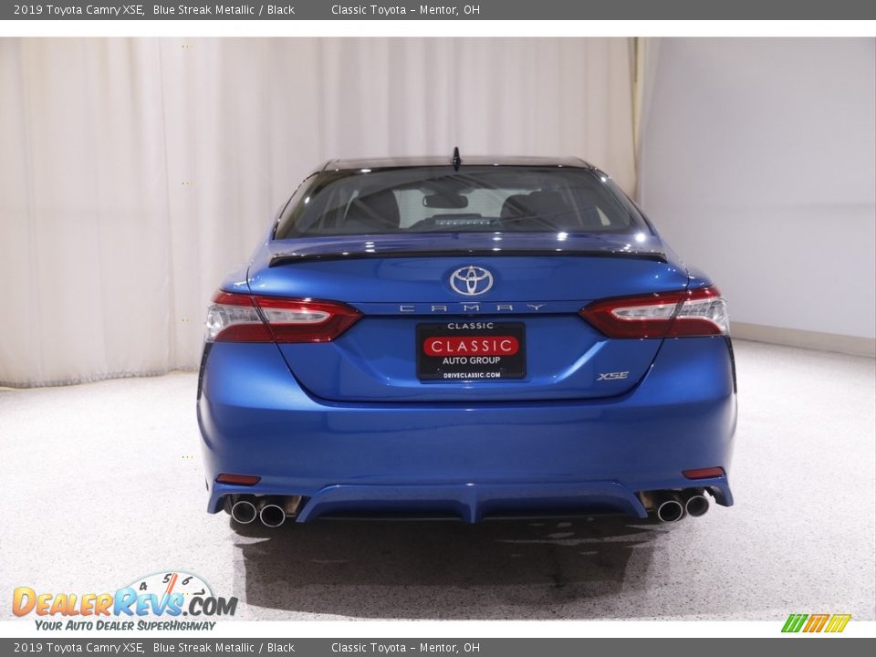 2019 Toyota Camry XSE Blue Streak Metallic / Black Photo #17