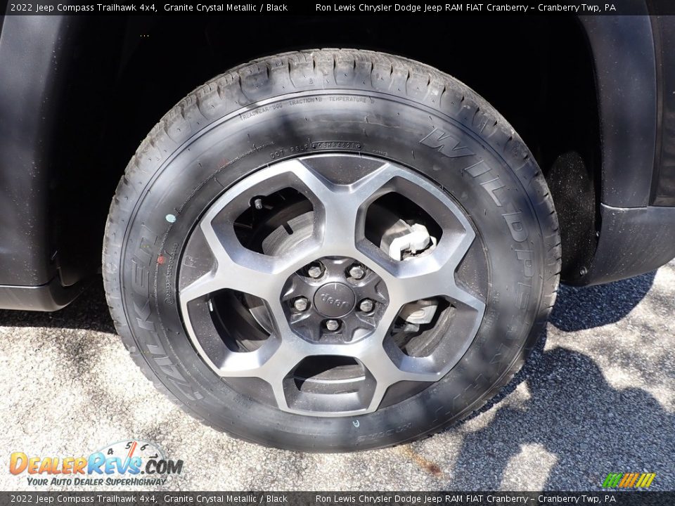 2022 Jeep Compass Trailhawk 4x4 Granite Crystal Metallic / Black Photo #9