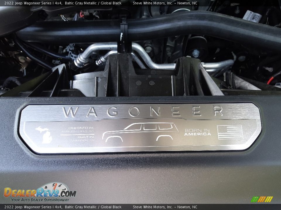 2022 Jeep Wagoneer Series I 4x4 Baltic Gray Metallic / Global Black Photo #10