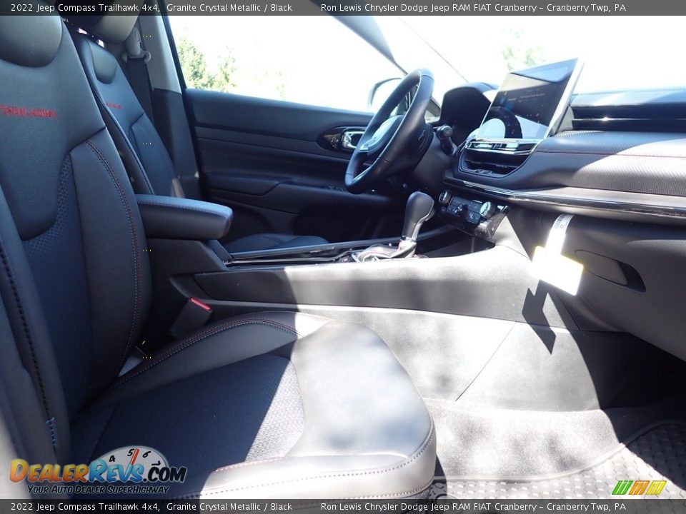 2022 Jeep Compass Trailhawk 4x4 Granite Crystal Metallic / Black Photo #10