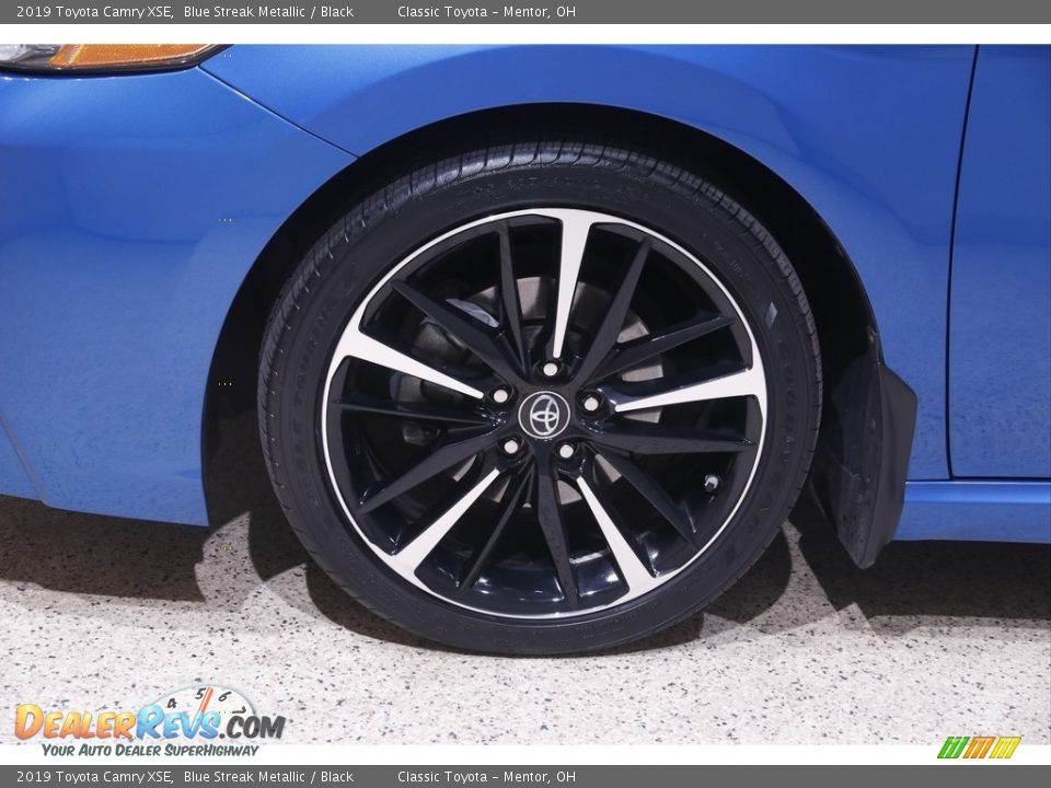 2019 Toyota Camry XSE Blue Streak Metallic / Black Photo #19