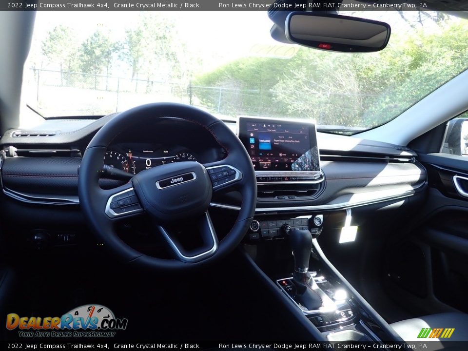 2022 Jeep Compass Trailhawk 4x4 Granite Crystal Metallic / Black Photo #14