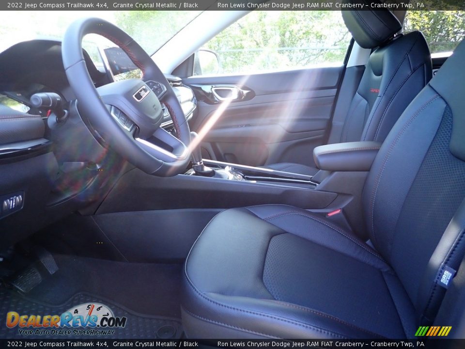 2022 Jeep Compass Trailhawk 4x4 Granite Crystal Metallic / Black Photo #15