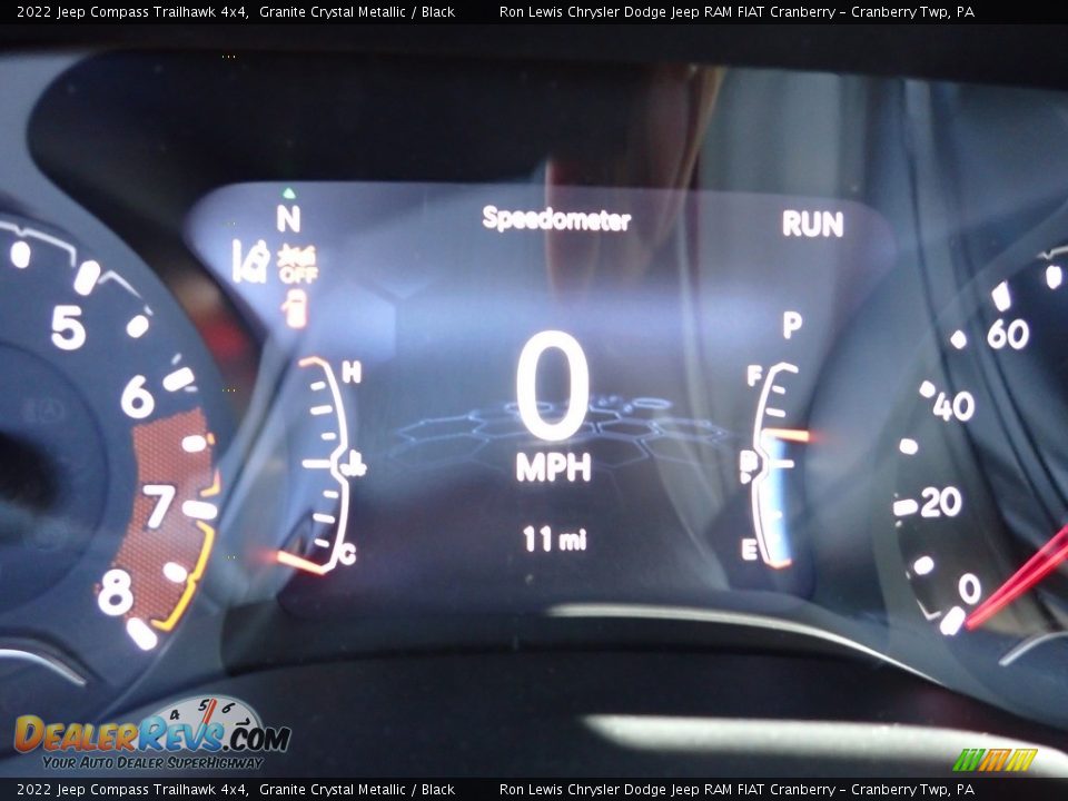 2022 Jeep Compass Trailhawk 4x4 Granite Crystal Metallic / Black Photo #19