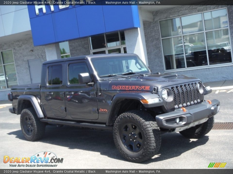 2020 Jeep Gladiator Mojave 4x4 Granite Crystal Metallic / Black Photo #1