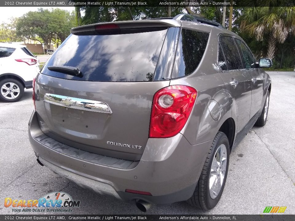 2012 Chevrolet Equinox LTZ AWD Graystone Metallic / Light Titanium/Jet Black Photo #3