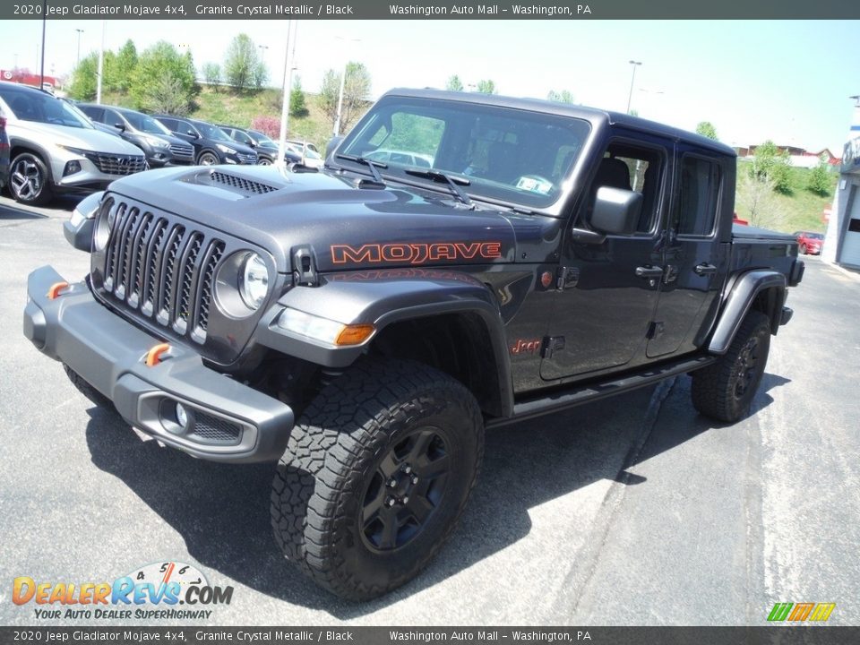 2020 Jeep Gladiator Mojave 4x4 Granite Crystal Metallic / Black Photo #7