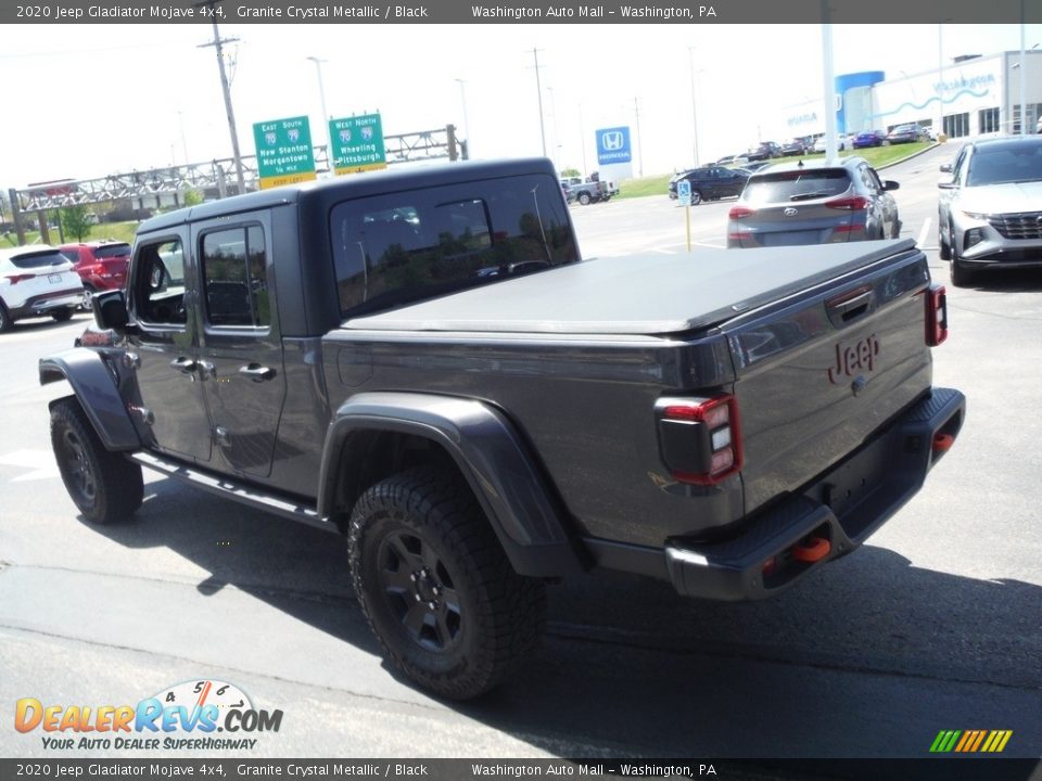 2020 Jeep Gladiator Mojave 4x4 Granite Crystal Metallic / Black Photo #11