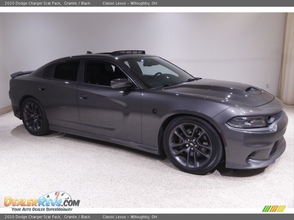 2020 Dodge Charger Scat Pack Granite / Black Photo #1