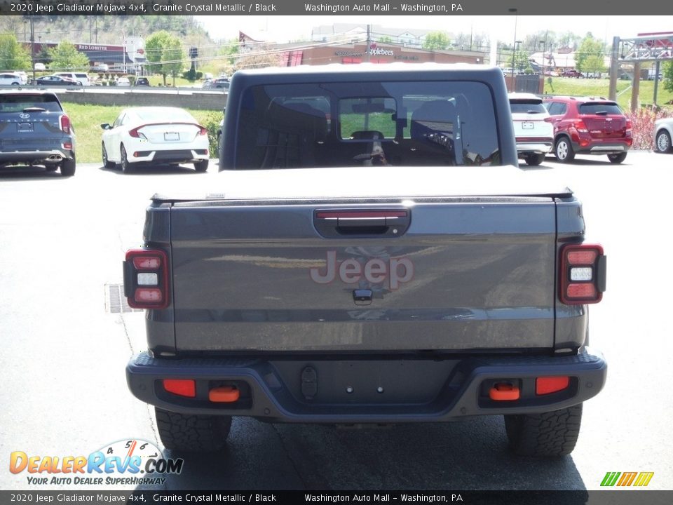 2020 Jeep Gladiator Mojave 4x4 Granite Crystal Metallic / Black Photo #12