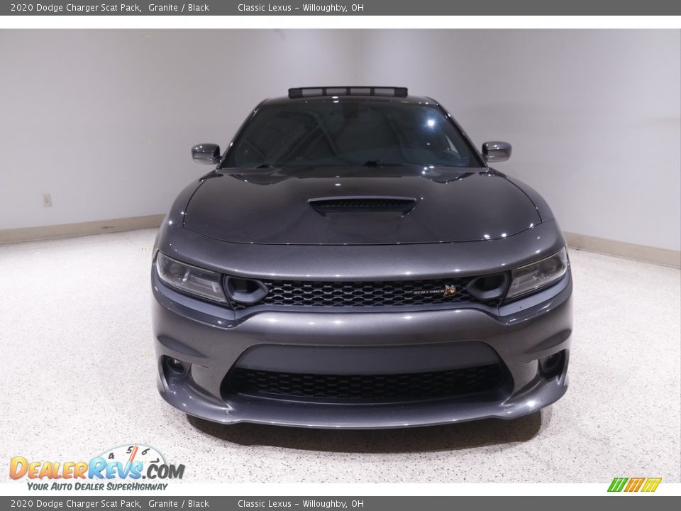 2020 Dodge Charger Scat Pack Granite / Black Photo #2