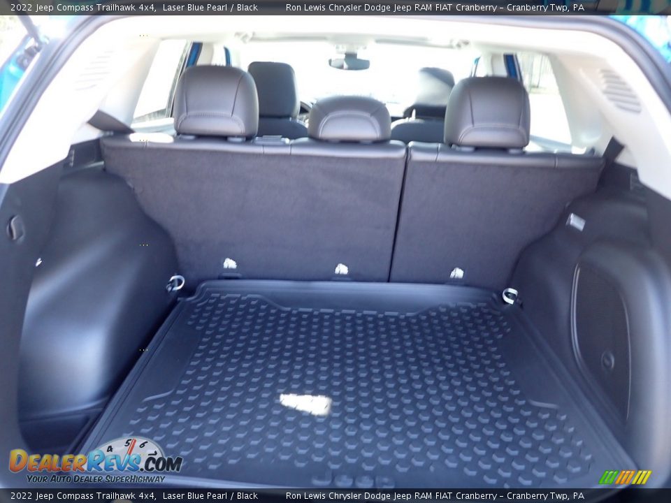 2022 Jeep Compass Trailhawk 4x4 Laser Blue Pearl / Black Photo #12