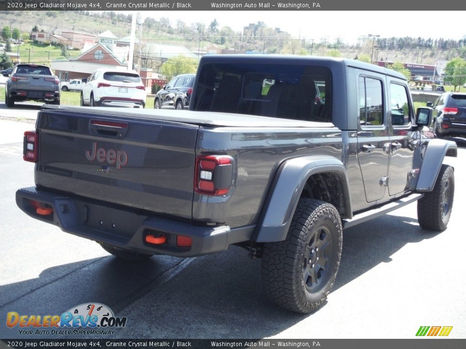 2020 Jeep Gladiator Mojave 4x4 Granite Crystal Metallic / Black Photo #13