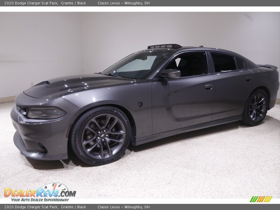 2020 Dodge Charger Scat Pack Granite / Black Photo #3