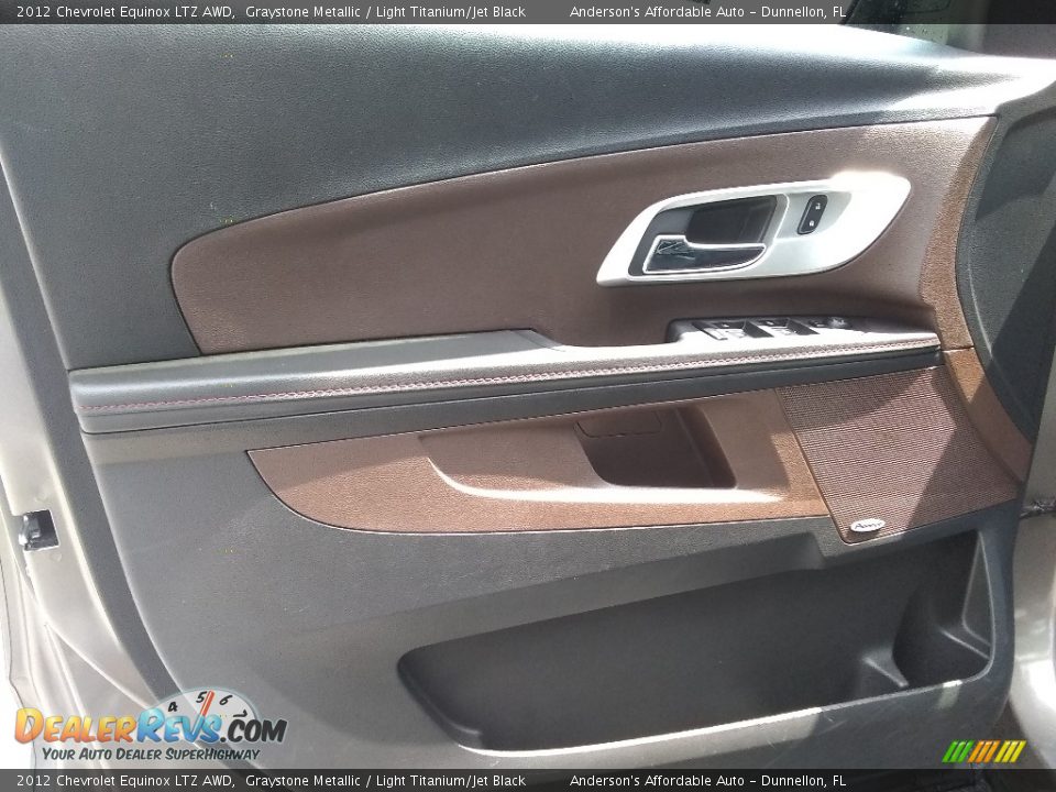 2012 Chevrolet Equinox LTZ AWD Graystone Metallic / Light Titanium/Jet Black Photo #9