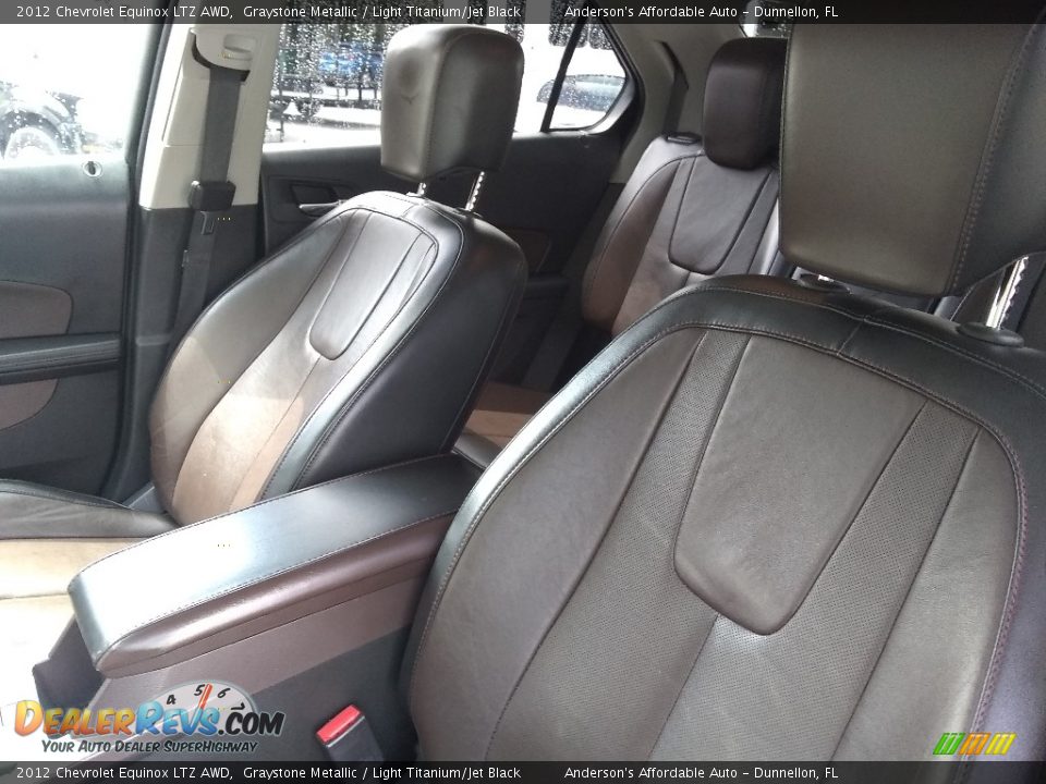 2012 Chevrolet Equinox LTZ AWD Graystone Metallic / Light Titanium/Jet Black Photo #10