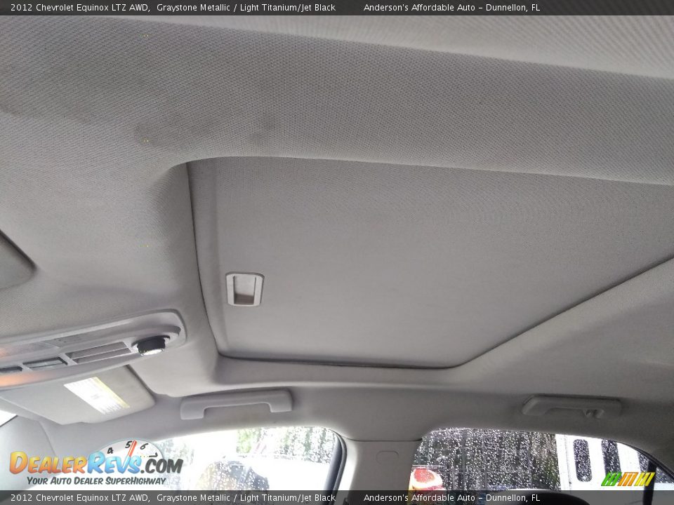 2012 Chevrolet Equinox LTZ AWD Graystone Metallic / Light Titanium/Jet Black Photo #12