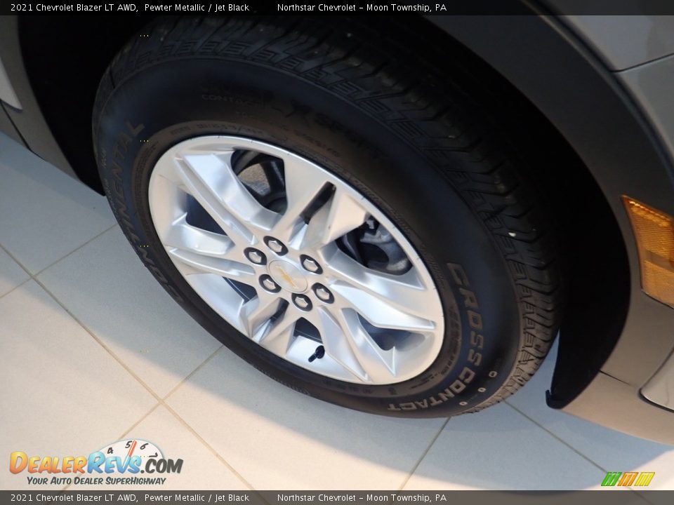 2021 Chevrolet Blazer LT AWD Pewter Metallic / Jet Black Photo #9