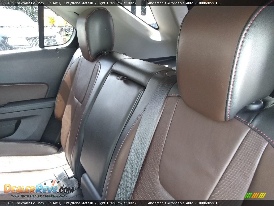 2012 Chevrolet Equinox LTZ AWD Graystone Metallic / Light Titanium/Jet Black Photo #15