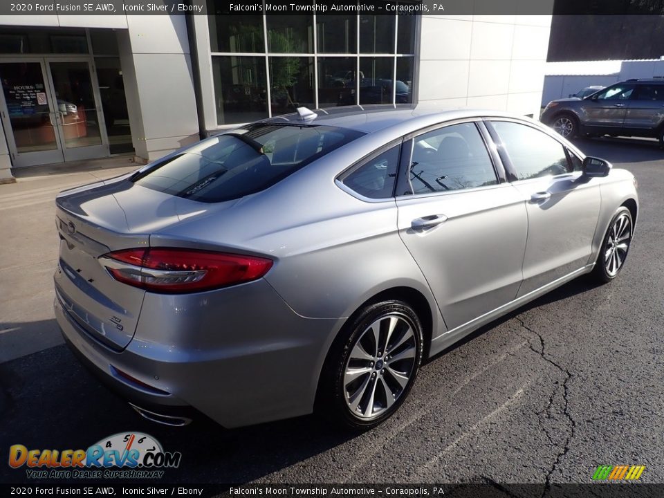 2020 Ford Fusion SE AWD Iconic Silver / Ebony Photo #2